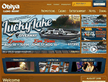 Tablet Screenshot of ohiyacasino.com